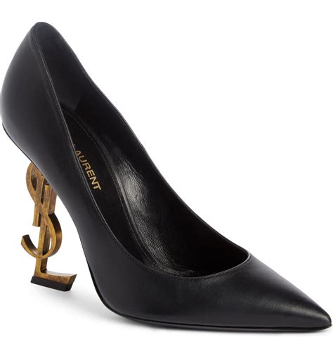 ysl 3.5 inch heel|ysl stiletto heels.